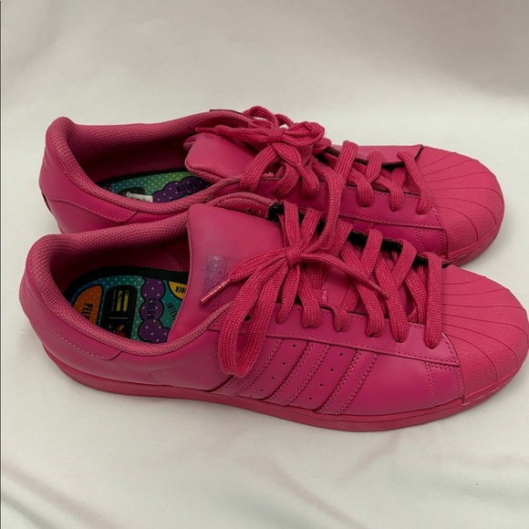 adidas Other - Adidas Superstar Pharrell Williams Pink Mens Size 12 Shoes Originals
